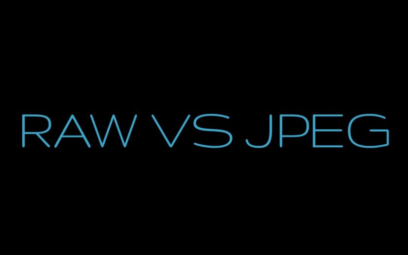 Raw vs JPEG