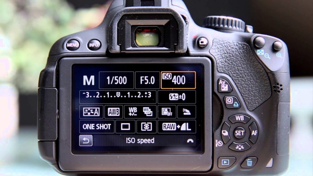 ISO and shutter speed