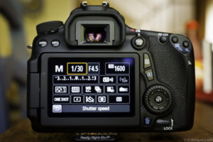 ISO and shutter-speed