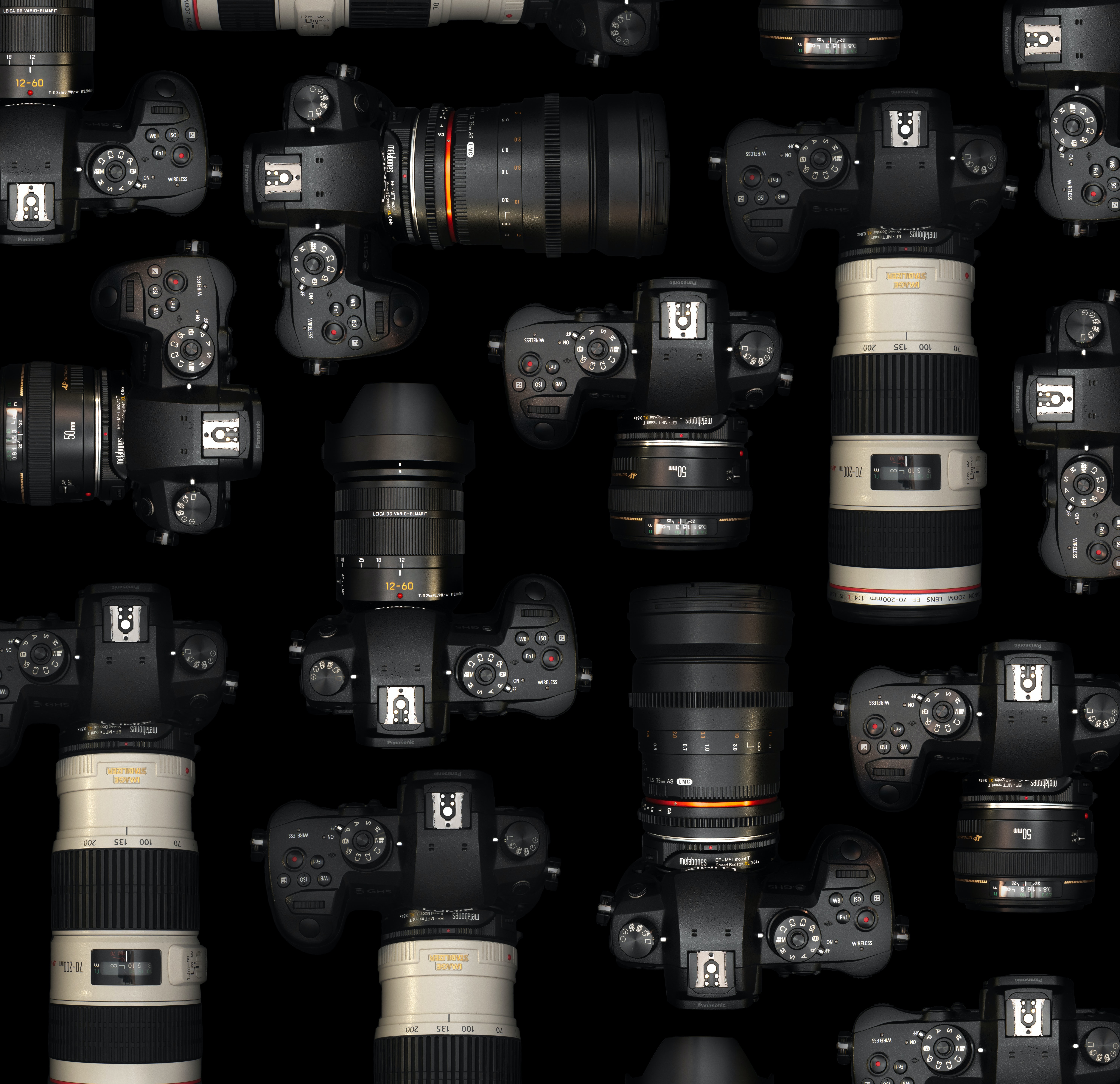 Standard types of lenses