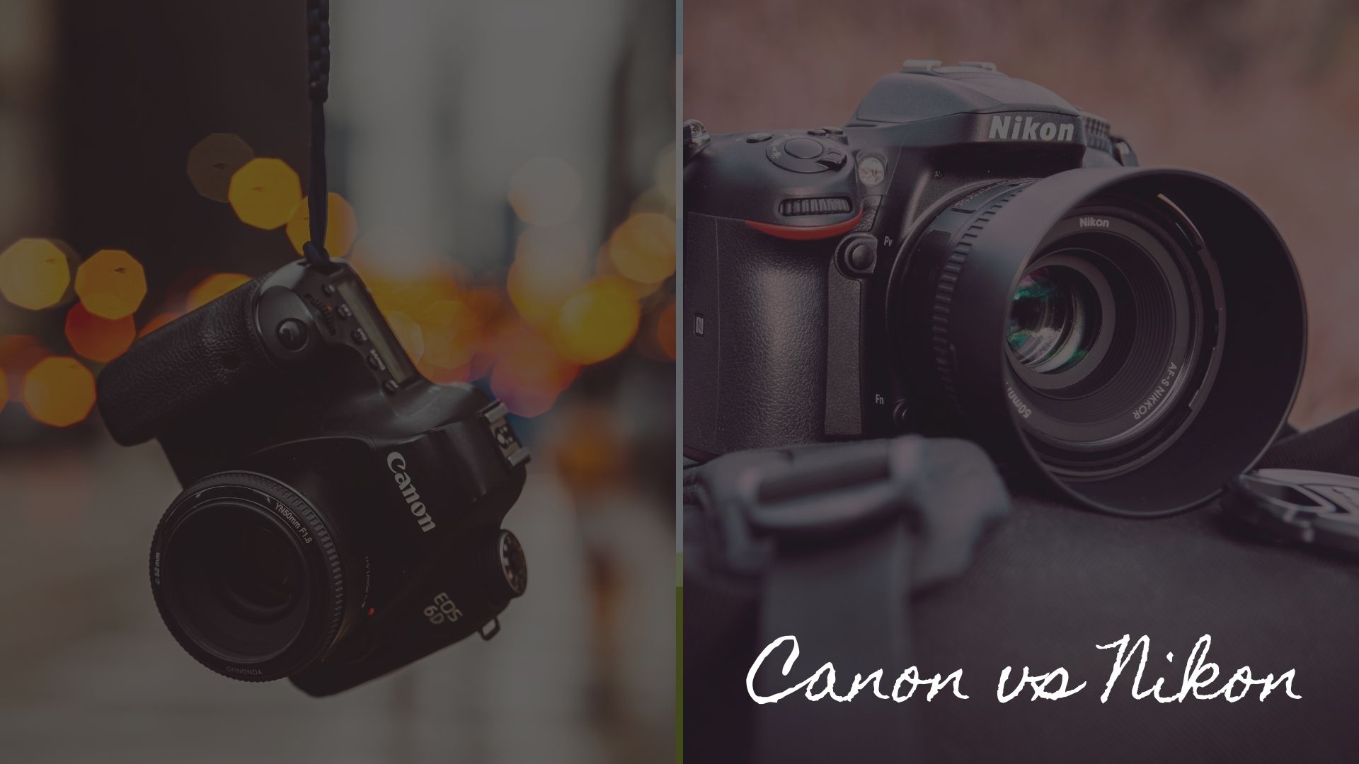 Canon vs Nikon Full Comparison with FAQ (Find the Better one)