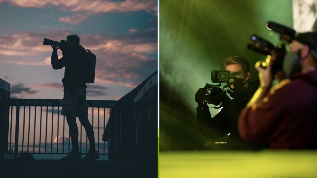 Professional vs hobby Photographer
