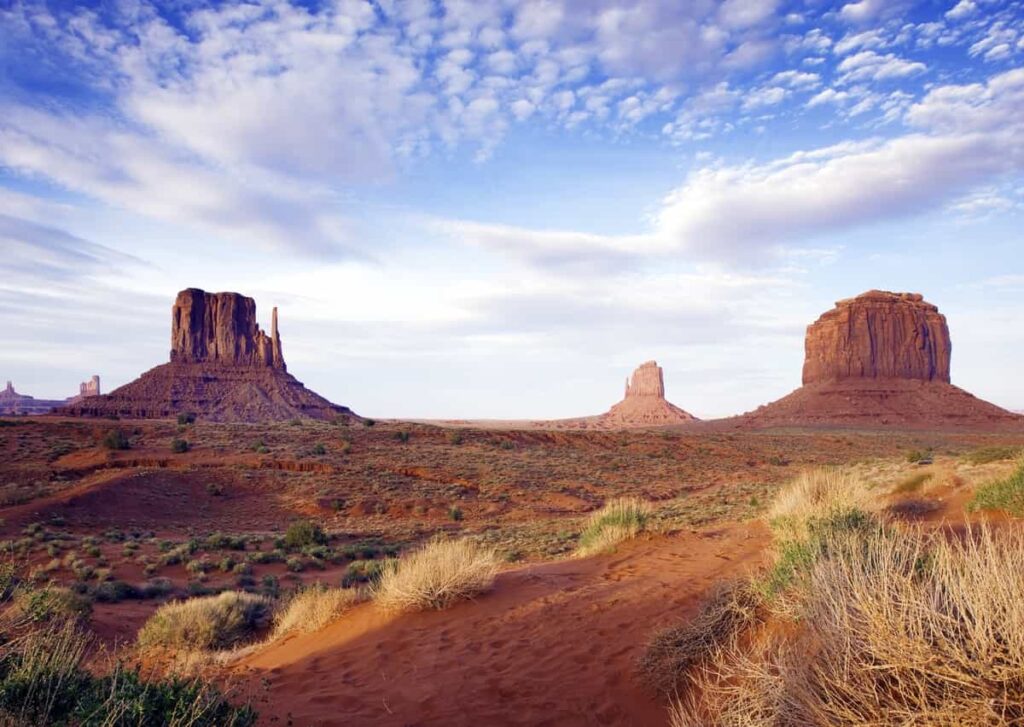 Monument Valley travelling in USA