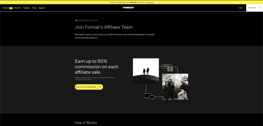 Format affiliate site