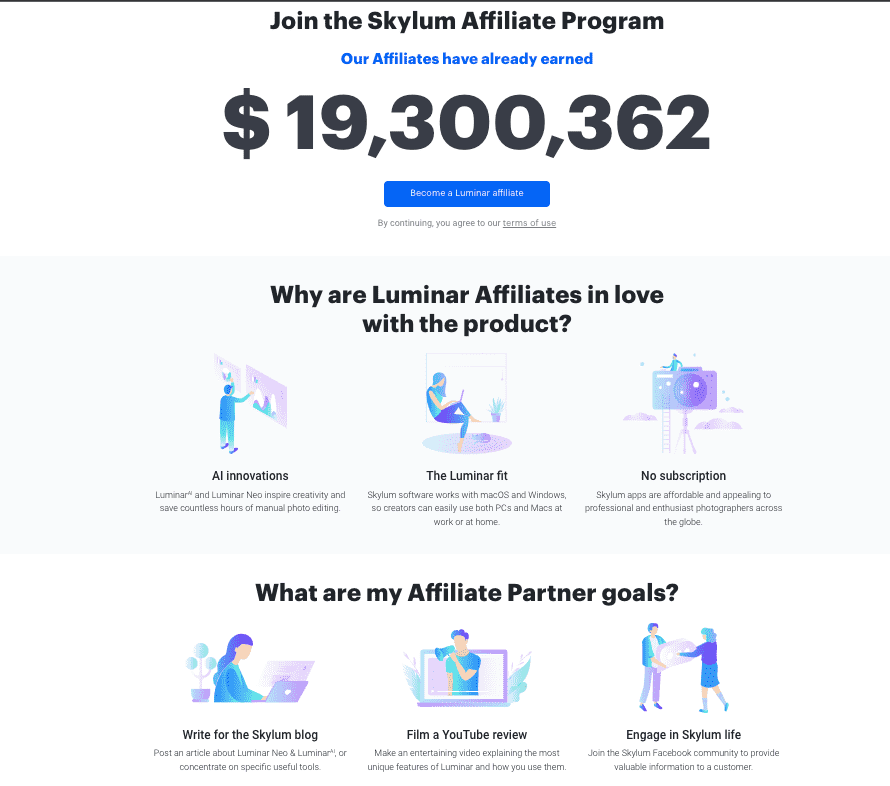 Skylum Software Affiliate program