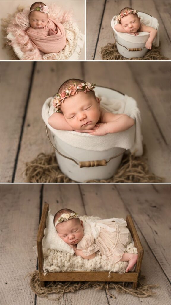 Creative FlatLay Newborn Shots