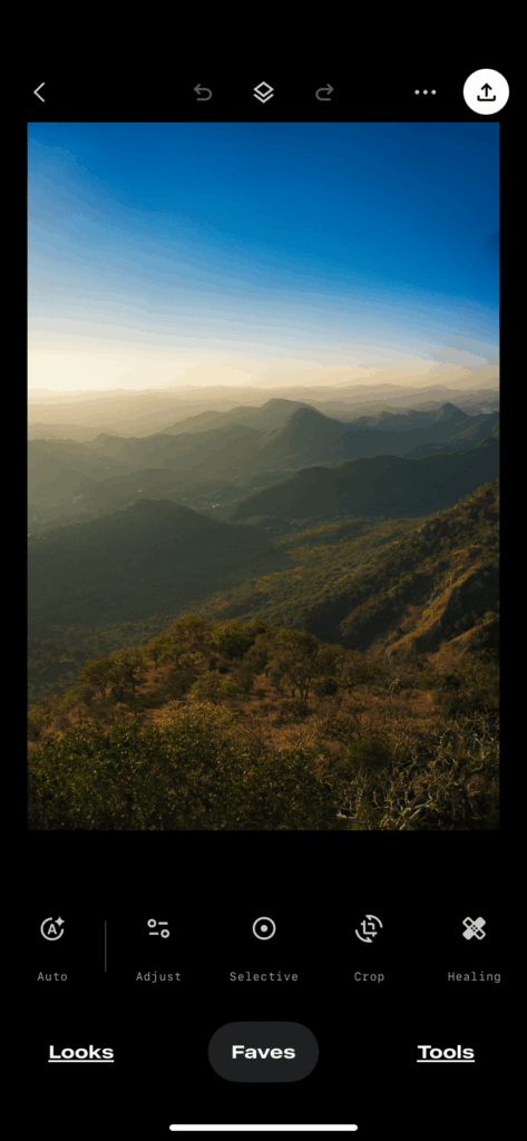 how to edit raw photos in snapseed