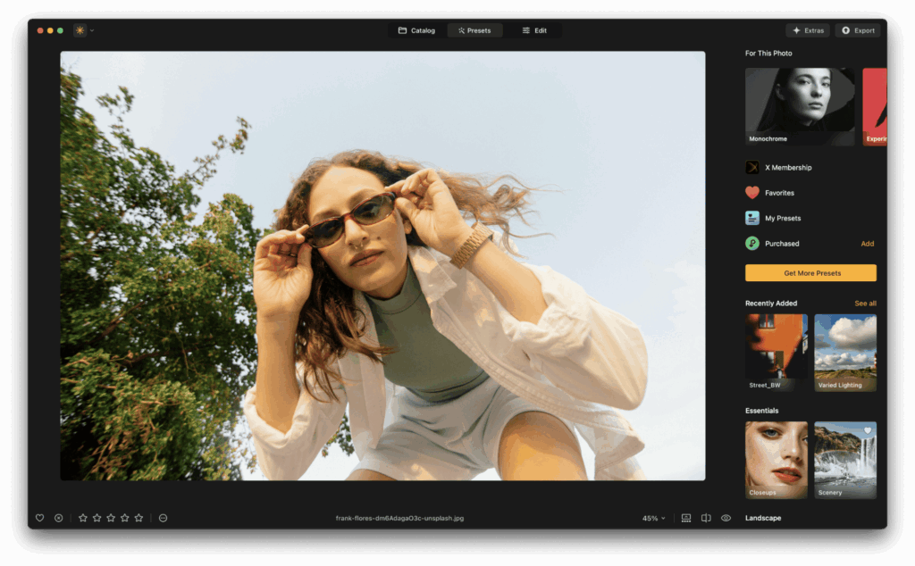 Best Luminar Neo features