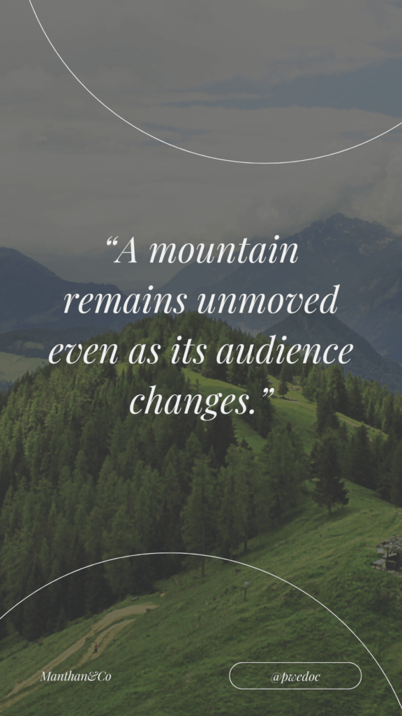 Mountain Nature Quotes wallpaper
