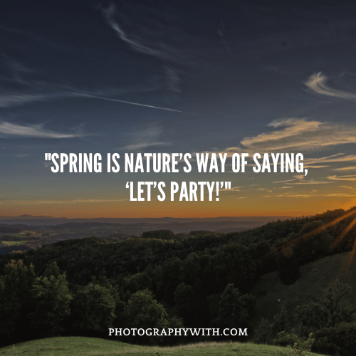 Spring Quotes