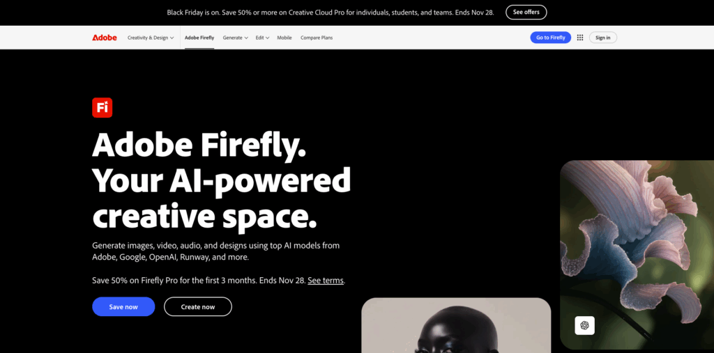 Adobe Firefly Best Creative AI Generation